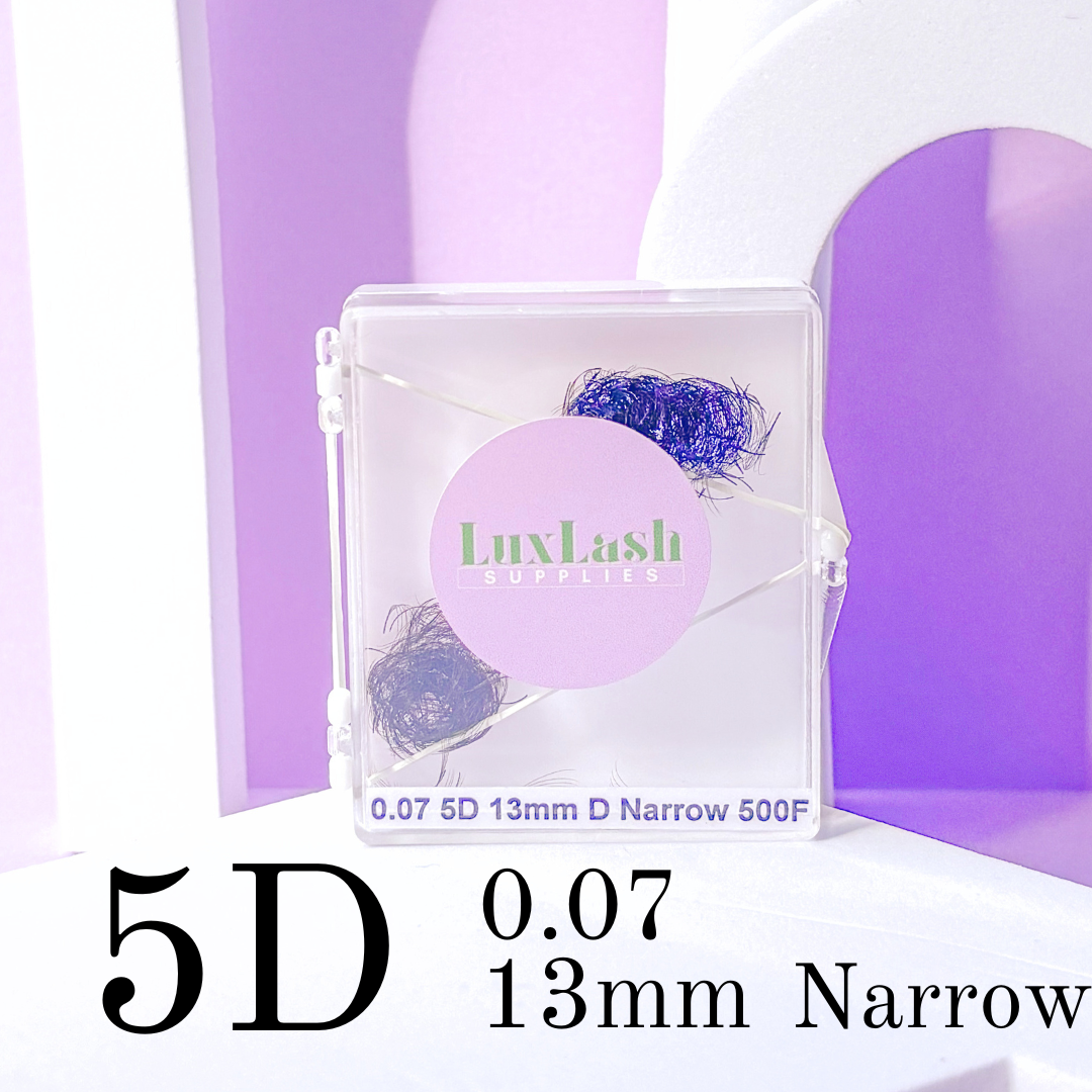 5D Promade Narrow Lashes | D curl | 0.07 | 500 fans | 9 - 14mm