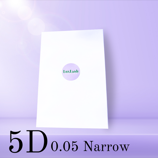 5D Narrow Lash Box XL | D Curl | 0.05 | Mixed 9 - 15mm | 20 rows