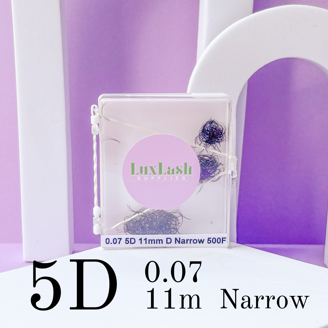 5D Promade Narrow Lashes | D curl | 0.07 | 500 fans | 9 - 14mm