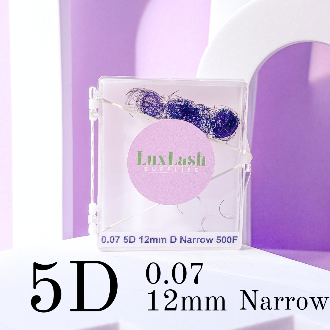 5D Promade Narrow Lashes | D curl | 0.07 | 500 fans | 9 - 14mm