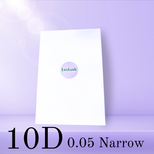 10D Promade Narrow Lash Box XL | D Curl |0.05 | Mixed 10mm-15mm | 20 Rows