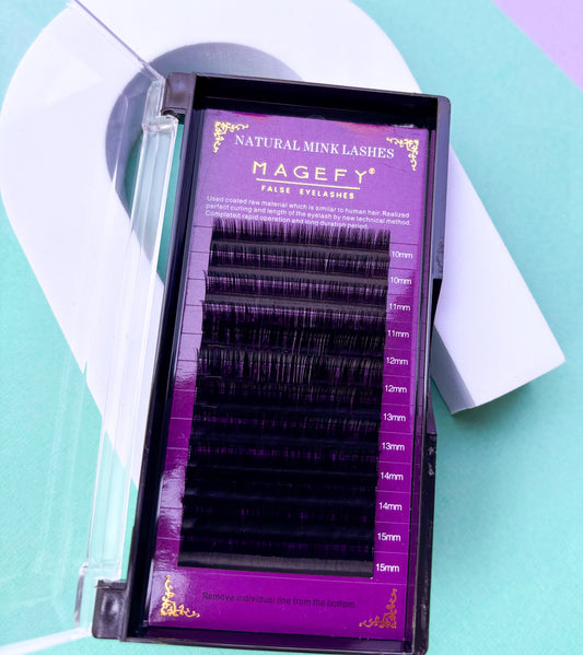 Volume Lash Tray | D Curl | 0.05 |Mixed Tray 10mm-15mm